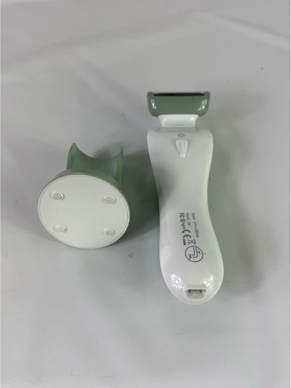 BRORI PRO ~ BR-N970 ~ RAZOR ~ CLOSE & SMOOTH SHAVER FOR WOMEN ~ GREEN